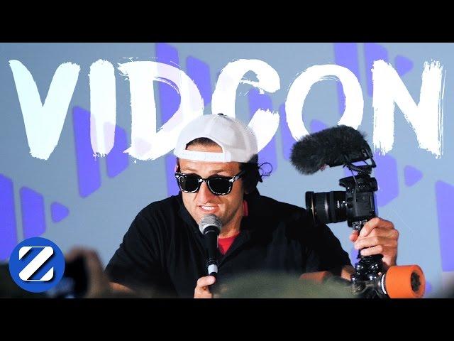 VIDCON IN 60 SECONDS feat. Casey Neistat, Zach King | Zachary Fu