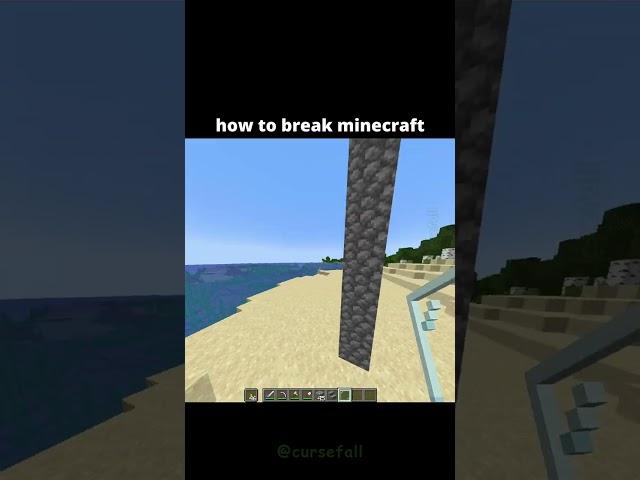 This Minecraft Trick Is CURSED 