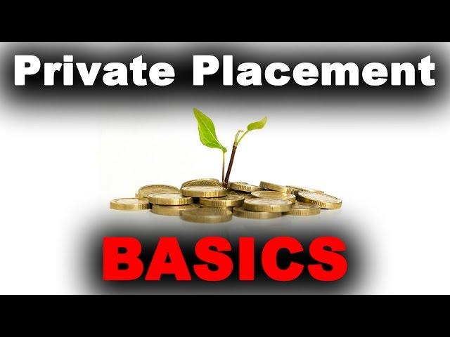 the Basics of Private Placements