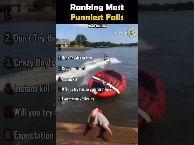 Ranking Most Funniest Fails #shorts #funny #fails