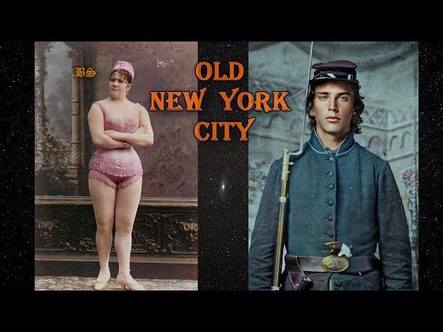 New York The Oldest Photos / HD Colorized