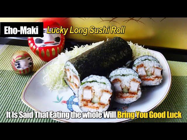 【のりまきDAYS太巻き・Norimaki Days Large Roll Maker】How To Make Eho-maki-Lucky Long Sushi Roll (KK-282)