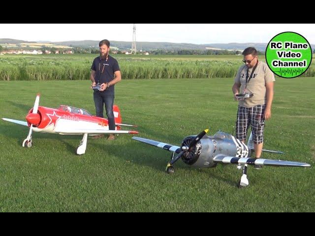 Yak-11 & P-47 - Airworld & Probst - Moki S 250 & Kolm BX-120 - MBC Weiden - Tim & Markus