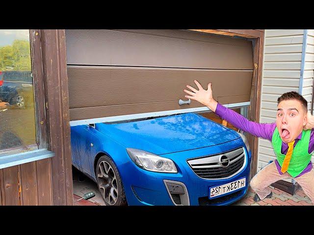 Mr. Joe Smashed Hood of Car with Stick VS Mr. Joe's Brother on Urus Kids Video