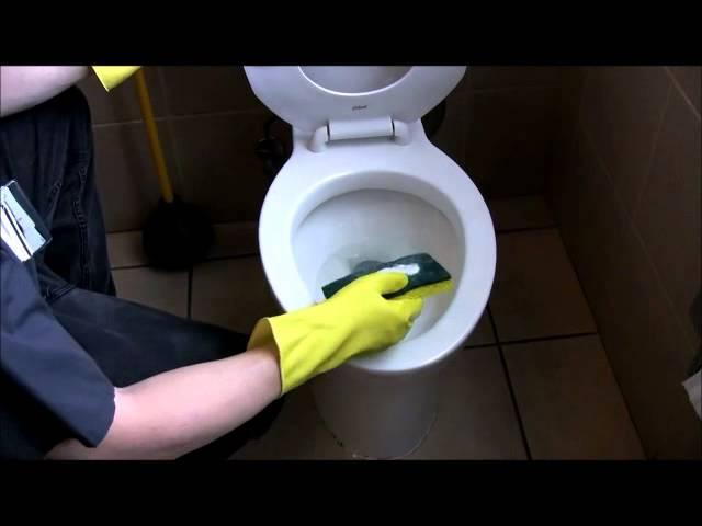 Traditional Restroom Cleaning