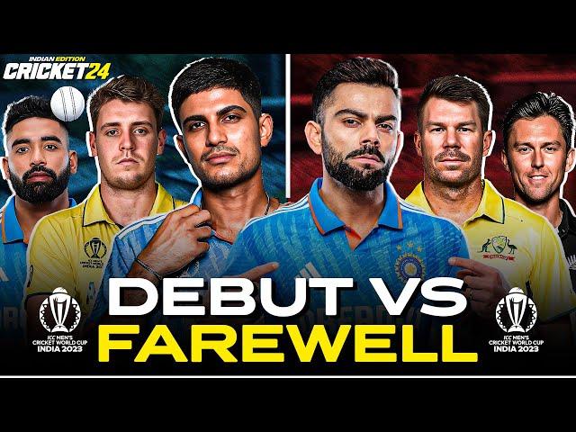 KOHLI vs GILL - World Cup  Debut vs Farewell - Cricket 24