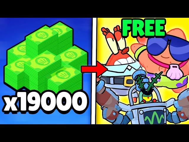 How To Get FREE Spongebob Skins FAST in Brawl Stars!