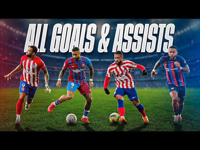 MEMPHIS DEPAY: ALL GOALS in LALIGA EA SPORTS