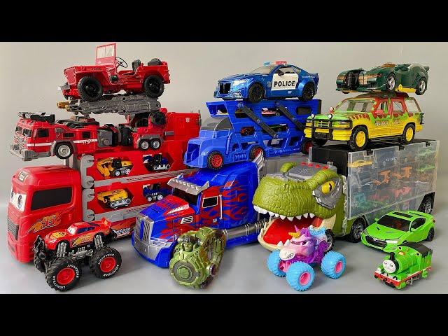 McQueen Monster Truck Wheels & Siêu Anh Hùng: Lắp Ráp Đồ Chơi Biến Hình Giải Cứu Quái Thú