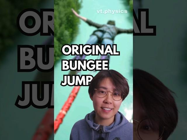 The original bungee jumping - land diving