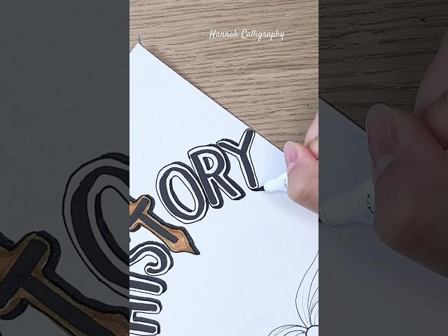 How to make HISTORY front page easily and unique #shorts