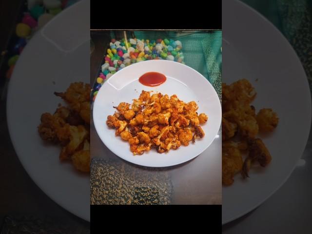 Airfryer Gobi Pakoda|"Crispy Air Fryer Gobi Pakoda | Healthy&Oil-Free Cauliflower Fritters Recipe"|