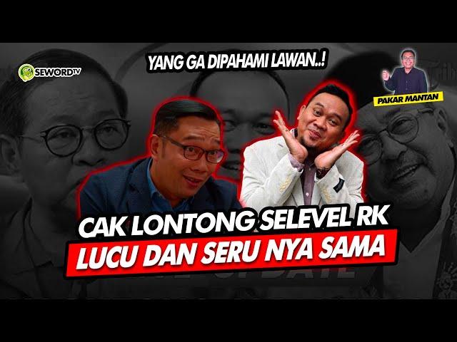 Alifurrahman: CAK LONTONG SELEVEL RK, LUCU DAN SERU NYA SAMA