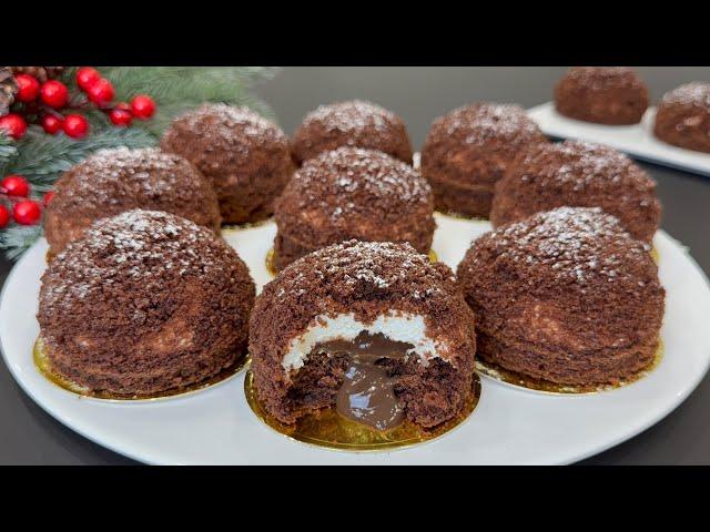 New homemade dessert in 15 minutes! Melts in your mouth! Yummy! Quick and easy recipe!