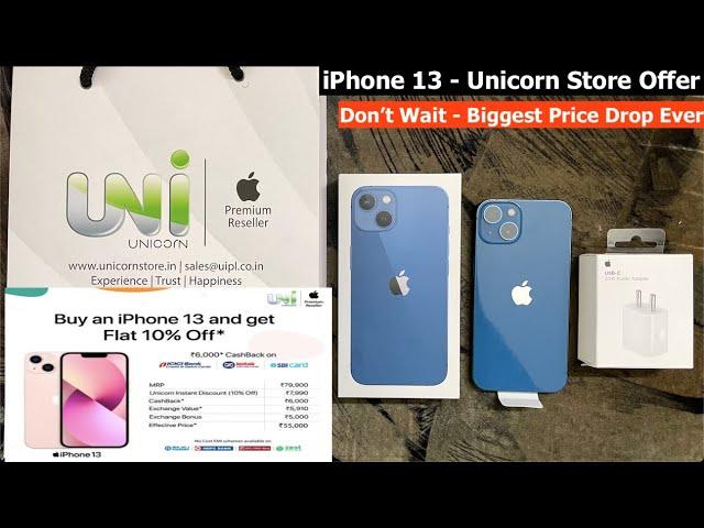 iPhone 13 Biggest Price Drop by Unicorn Store - Don't Wait | iPhone 13 Offer 2022