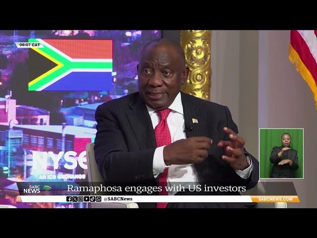 Ramaphosa meets with South African-born American entrepreneur Elon Musk, other investors