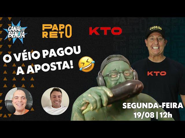 Papo Reto com Benja, Gladiador, Mano e Véio - ep. 316 - 19/08/2024