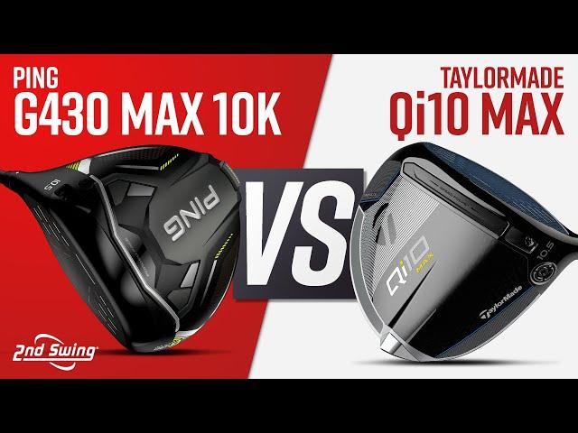 PING G430 MAX 10K vs TaylorMade Qi10 MAX | 10K MOI Drivers Comparison