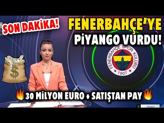 Fenerbahçe'ye Dev Piyango Vurdu! 30 Milyon Euro + Sonraki Satıştan Pay! Bir Rekor Transfer Daha!