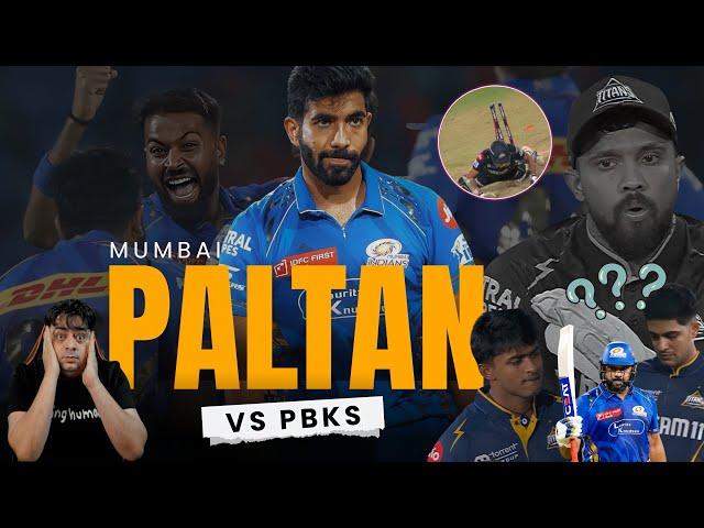 MI PALTAN वाले आ गए  ROHIT & BAIRSTOW का भौकाल  GILL की GT IPL से OUT | MI Vs GT ELIMINATOR 2025