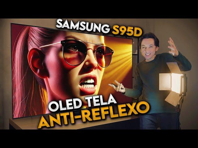 ESSA é a TV OLED PERFEITA da SAMSUNG? Testamos a OLED S95D de 2024!!