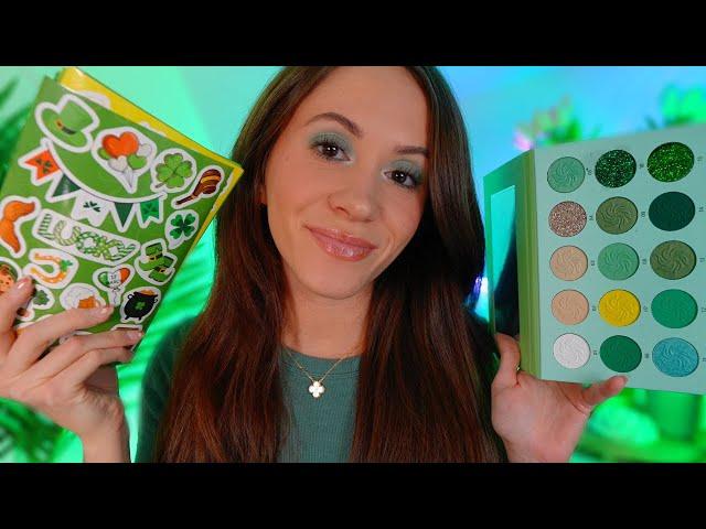 ASMR Popular Girl Does Your St. Paddy's Makeup 