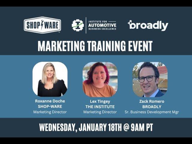 Marketing Training Event: Crushing Targets in 2023