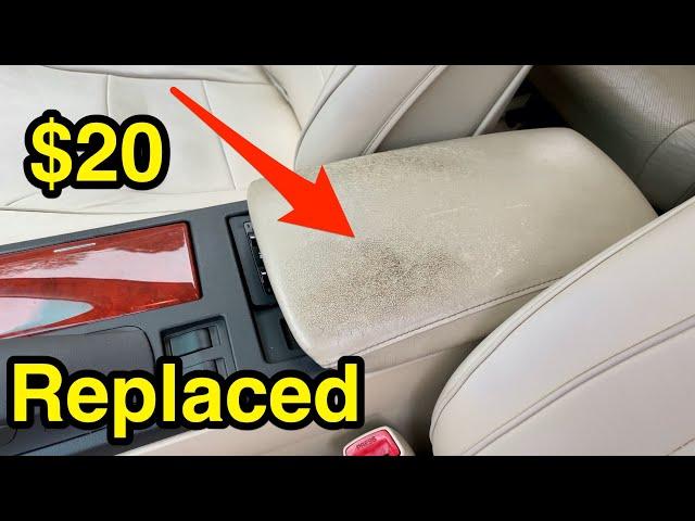 How to replace armrest cover in your car for just $20.