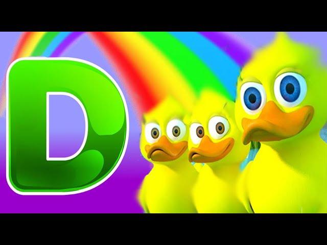 Learning Songs Phonics Song + Five Little Ducks + Ten in the bed  @DelTvKids   #nurseryrhymes