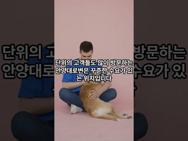 안양역상가 동물병원임대추천 /공유오피스추천 전용90평 2층 주차가능