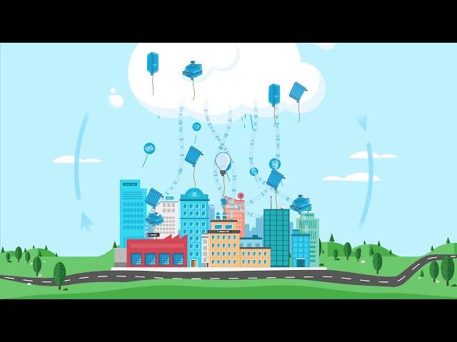 EMETRIQ (by Telekom) Data Pool - FLAT DESIGN explainer video by EXPLANIDEO