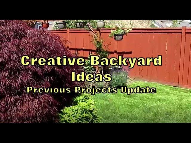 Backyard Projects Update