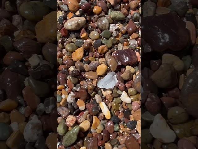Clear sea glass. #beach #clear #SeaGlass