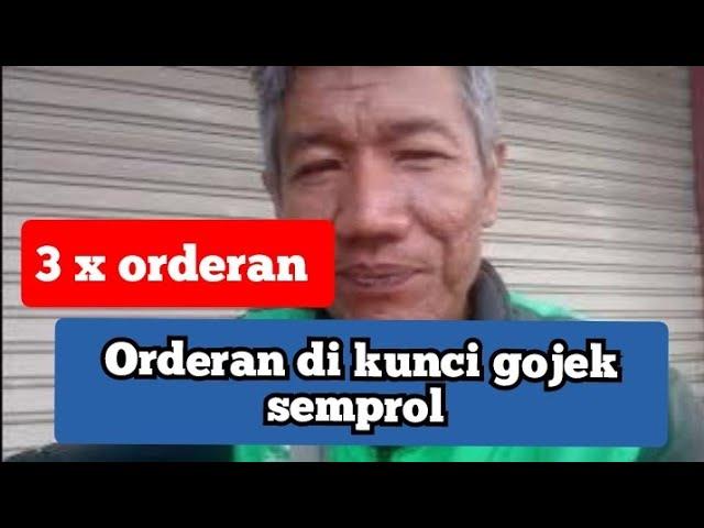 akun gojek ke kunci baru dapat 3 orderan jedahnya orderan gojek delay ampai Berjam jam gimna bro