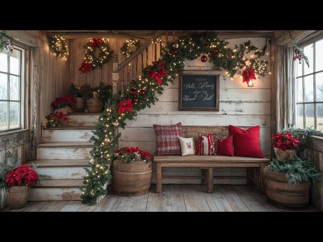 Create a Magical Farmhouse Christmas in 2024 with These Ideas