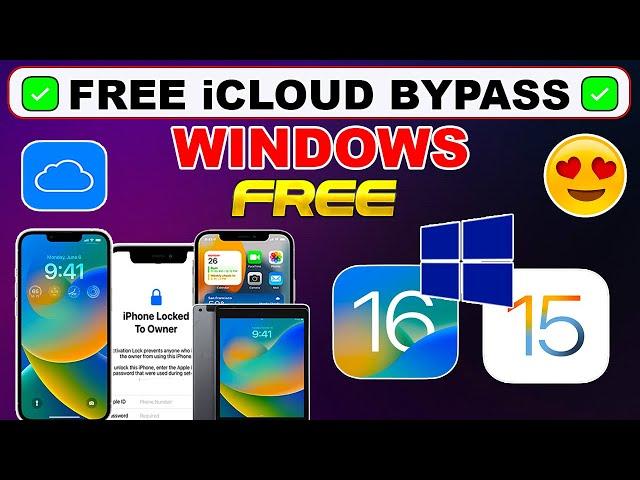  FREE Untethered iCloud Bypass iPhone/iPad iOS 16.7.8/15.8.2 Windows| CheckRa1n PaleRa1n Jailbreak