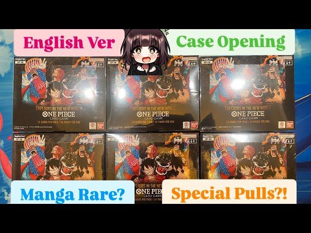 One Piece Card Game Emperors In The New World OP-09 English Ver. Booster Box Case Opening X12 Boxes