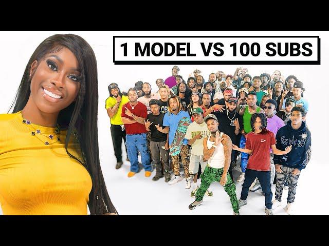 100 Subscribers vs 1 Girl