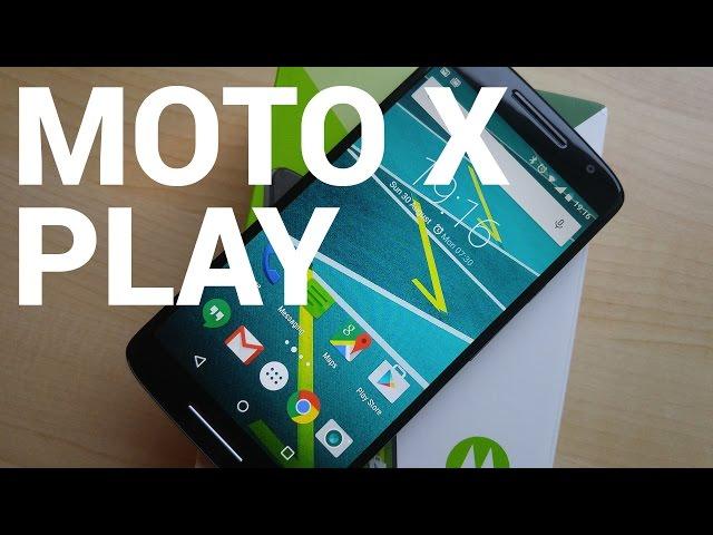 Moto X Play video walkthrough