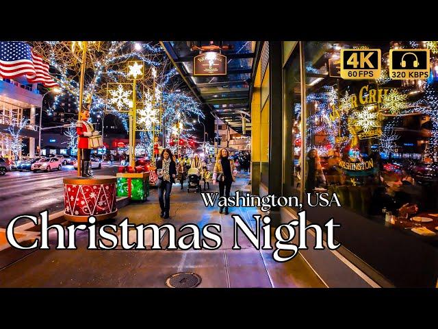 Washington Christmas Walking Tour 2024  |  Bellevue Christmas Lights |  Christmas Walk Tour 2024 