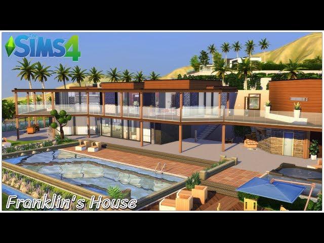 Franklin's House - 3671 Whispymound Drive | GTA V | Sims 4 - Speed Build | No CC | 4K