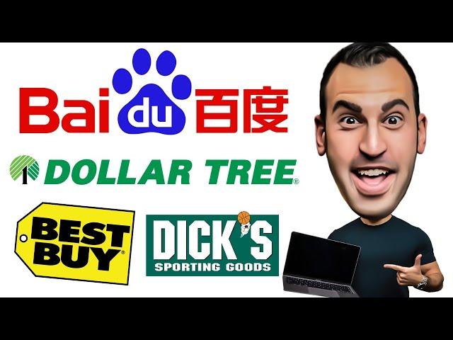 FINALLY - Retail Stock Earnings ARE OUT - BIDU, BBY, DKS, DLTR