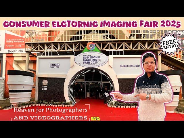 Cosumer Electronic Imaging Fair 2025 || Consumer Electronic Imaging Fair Delhi || CEIF 2025