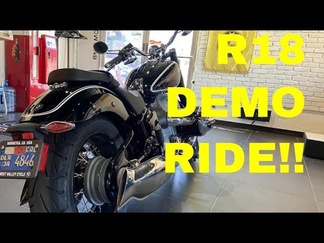 BMW R18 First Edition Demo Ride -- The Jed's Turn in the Saddle! Honest Feedback and Good Clean Fun!