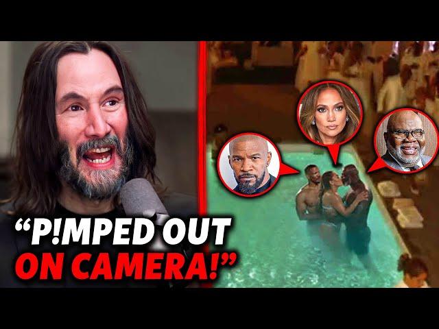 Keanu Reeves LEAKS 13 Celebrities CAUGHT On Diddy’s Freak-Off Footage