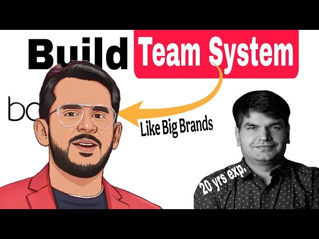 Only Big Brands Build This System || 8 Core Team Systems