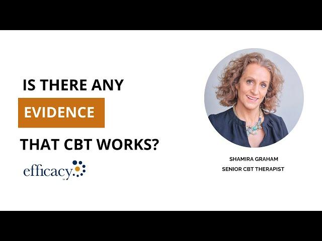 Is there any evidence that CBT works?