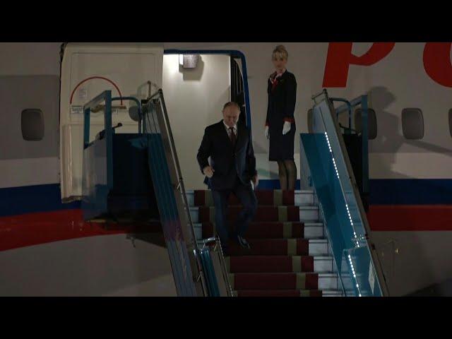 Russian President Vladimir Putin arrives in Vietnam | AFP