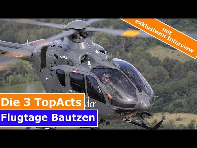 𝐃𝐢𝐞 𝟑 𝐓𝐨𝐩 Highlights der Flugtage Bautzen. Luftfahrt zum Anfassen