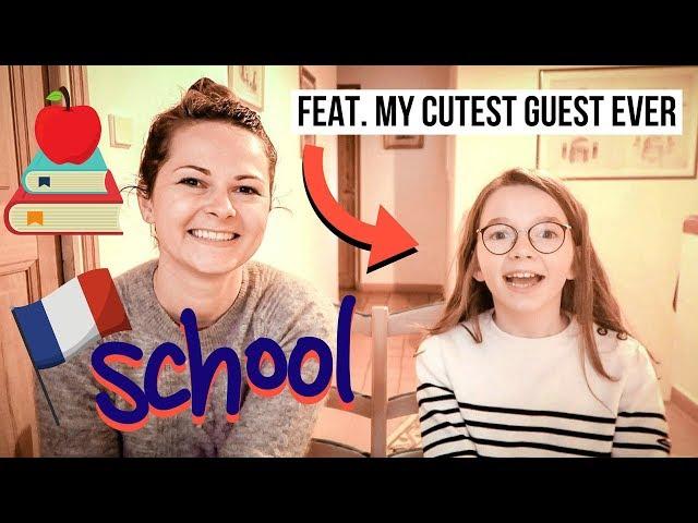 Primary School life in France (according to one of their cutest students) | French Education System